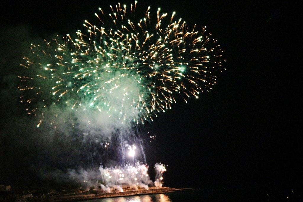 Foto: Fuegos artificiales - Tarragona (Cataluña), España