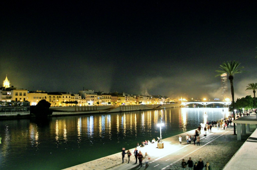 Foto: Vistas nocturnas - Sevilla (Andalucía), España