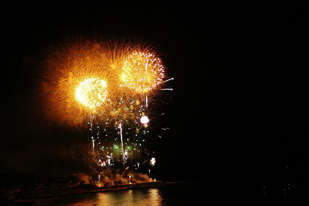 Foto: Fuegos artificiales - Tarragona (Cataluña), España