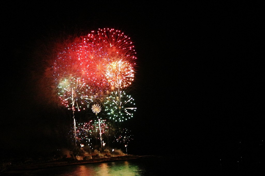 Foto: Fuegos artificiales - Tarragona (Cataluña), España