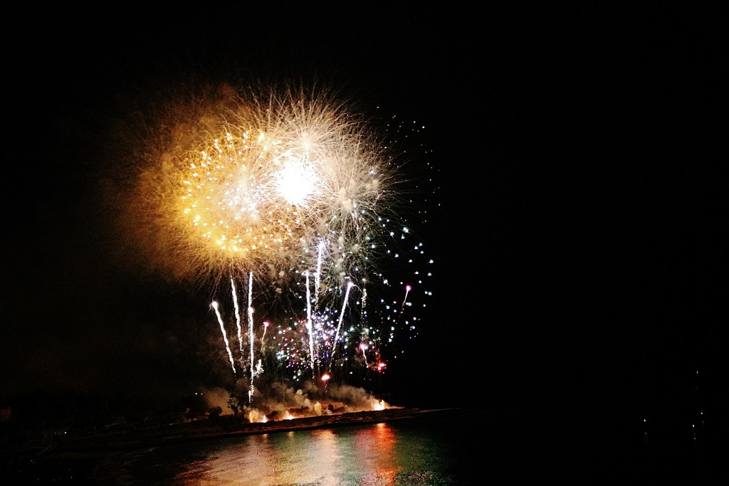 Foto: Fuegos artificiales - Tarragona (Cataluña), España