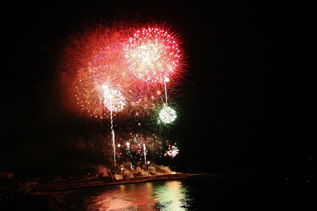 Foto: Fuegos artificiales - Tarragona (Cataluña), España