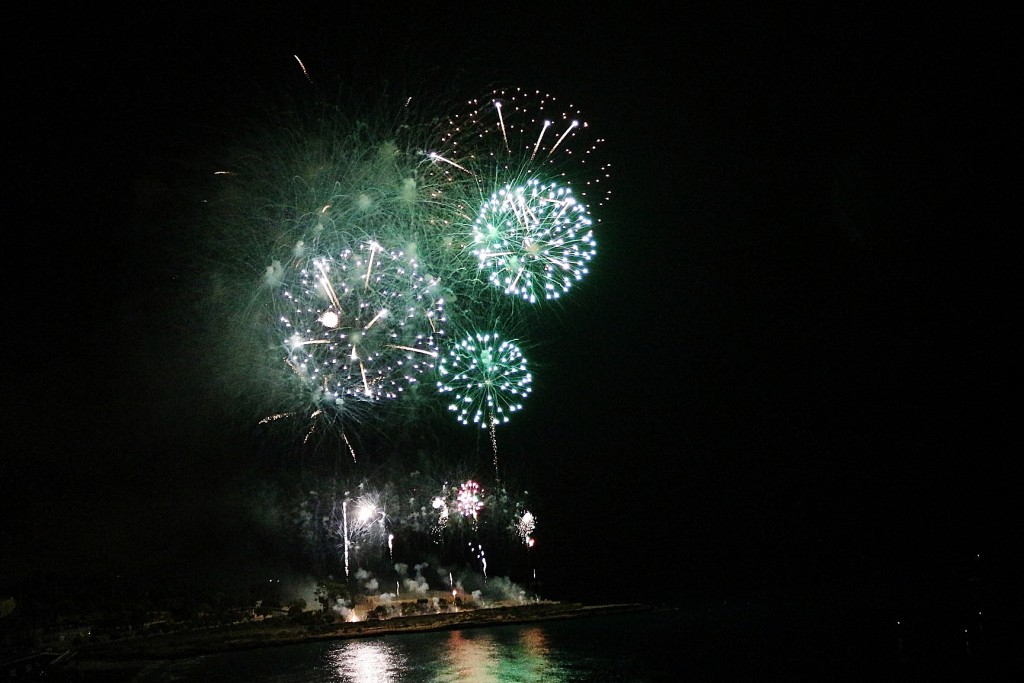 Foto: Fuegos artificiales - Tarragona (Cataluña), España
