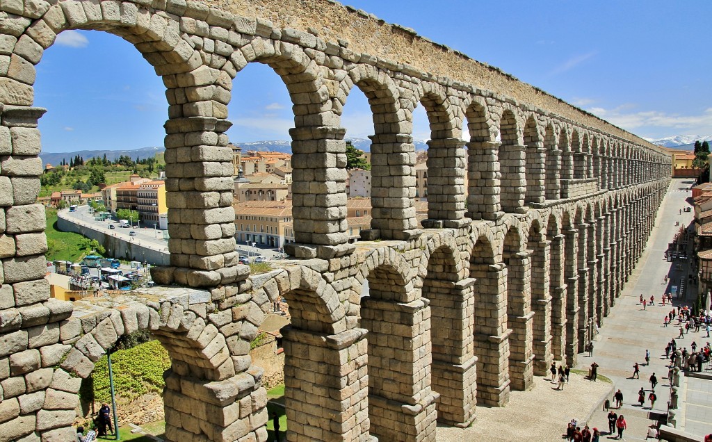 Foto: Acueducto - Segovia (Castilla y León), España