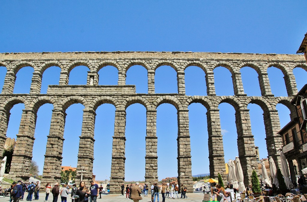Foto: Acueducto - Segovia (Castilla y León), España