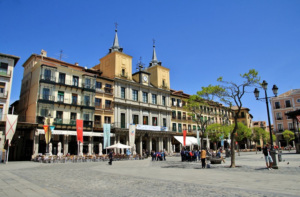 Foto: Centro histórico - Segovia (Castilla y León), España