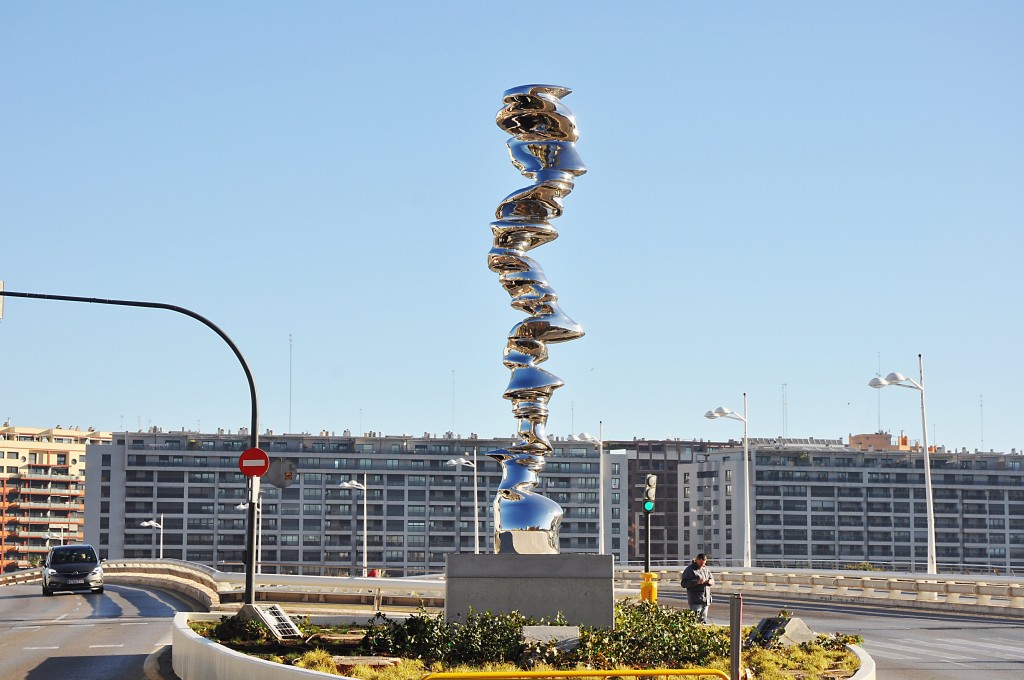 Foto: Escultura puente Ciudad de las Ciencias - Valencia (València), España