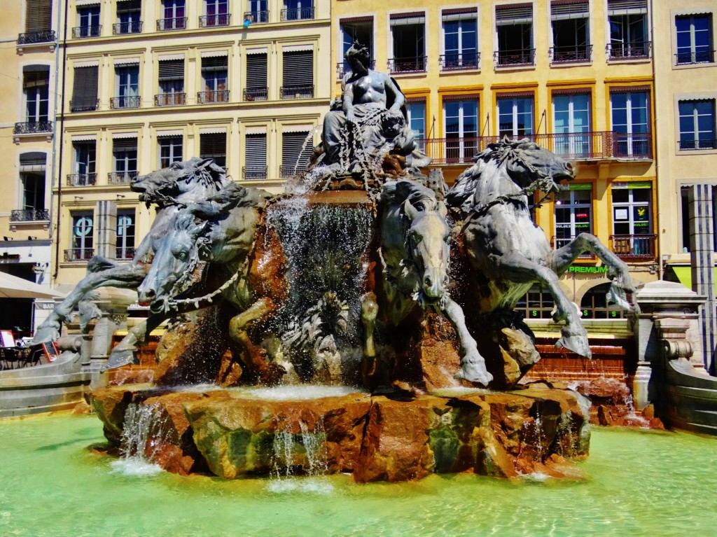 Foto: Fontaine Bartholdi - Lyon (Rhône-Alpes), Francia