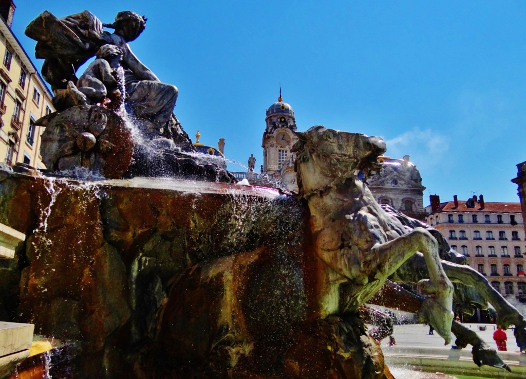 Foto: Fontaine Bartholdi - Lyon (Rhône-Alpes), Francia