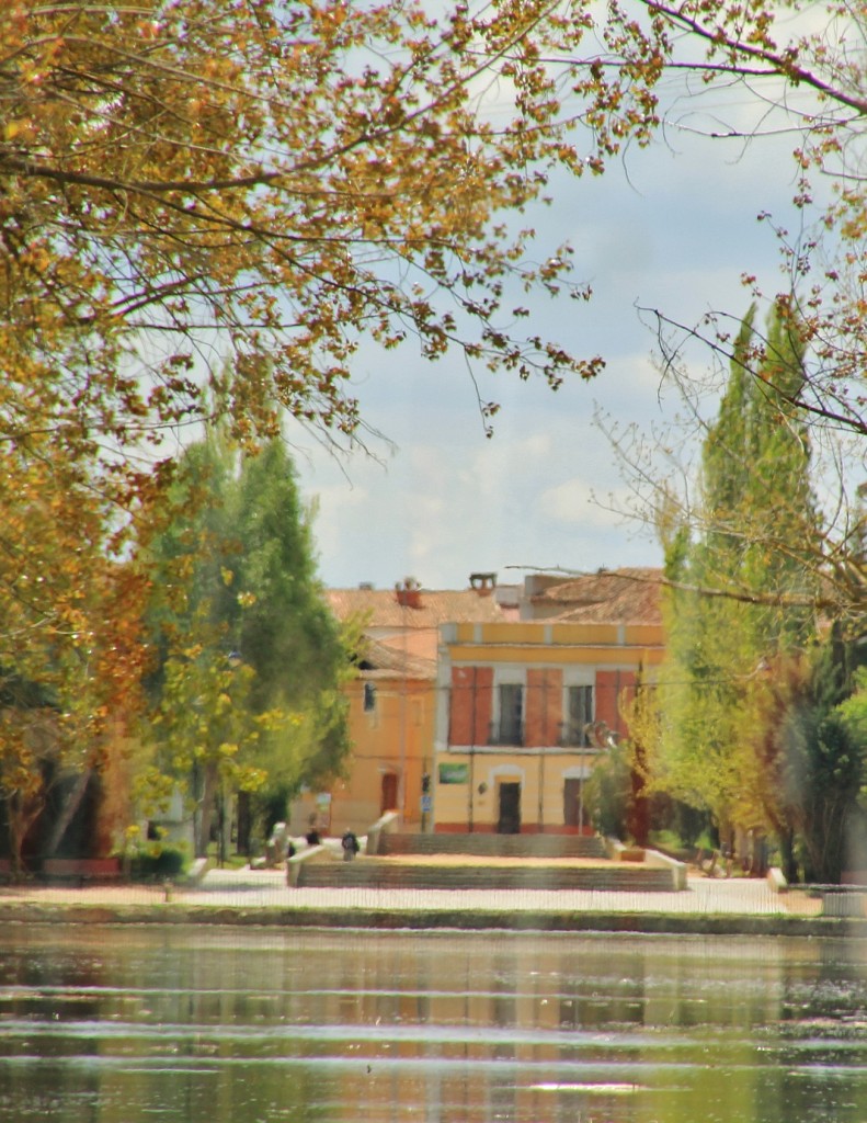 Foto: Canal de Castilla - Medina de Rioseco (Valladolid), España