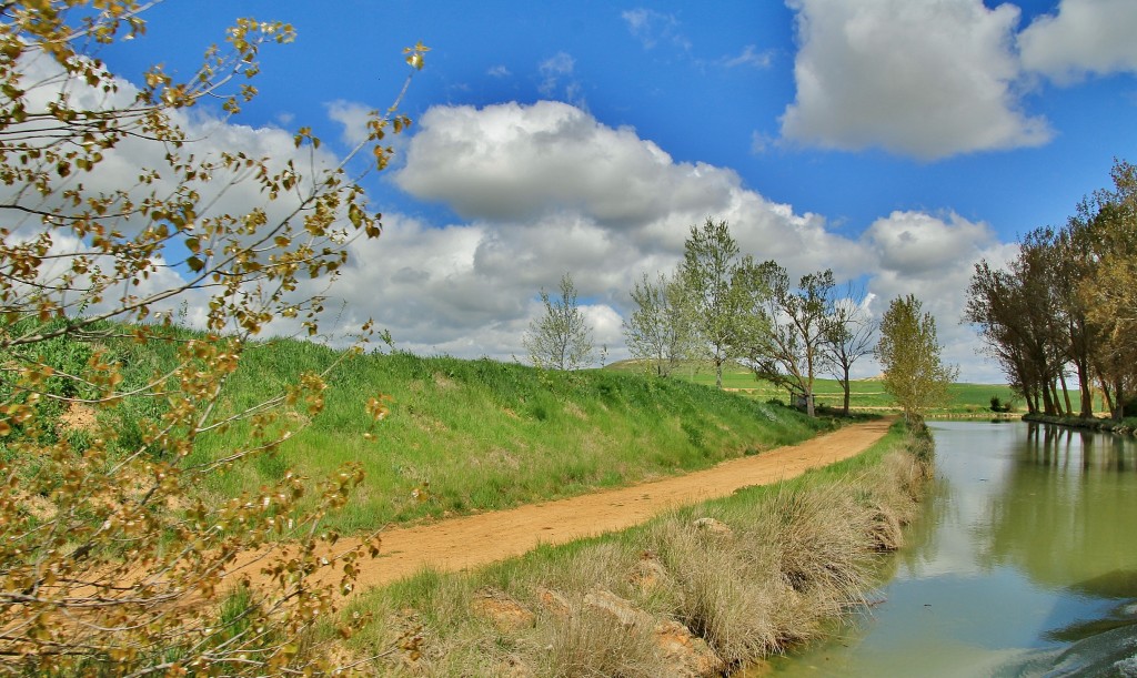 Foto: Canal de Castilla - Medina de Rioseco (Valladolid), España