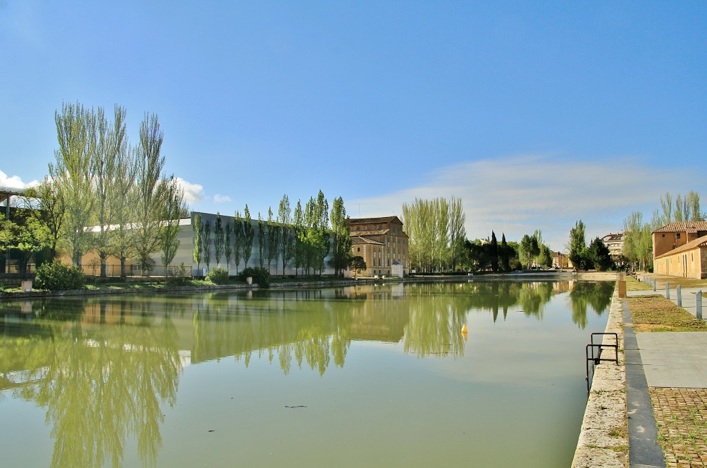 Foto: Canal de Castilla - Medina de Rioseco (Valladolid), España