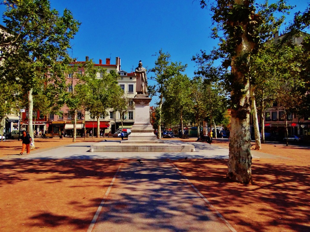 Foto: Place de la Croix-Rousse - Lyon (Rhône-Alpes), Francia