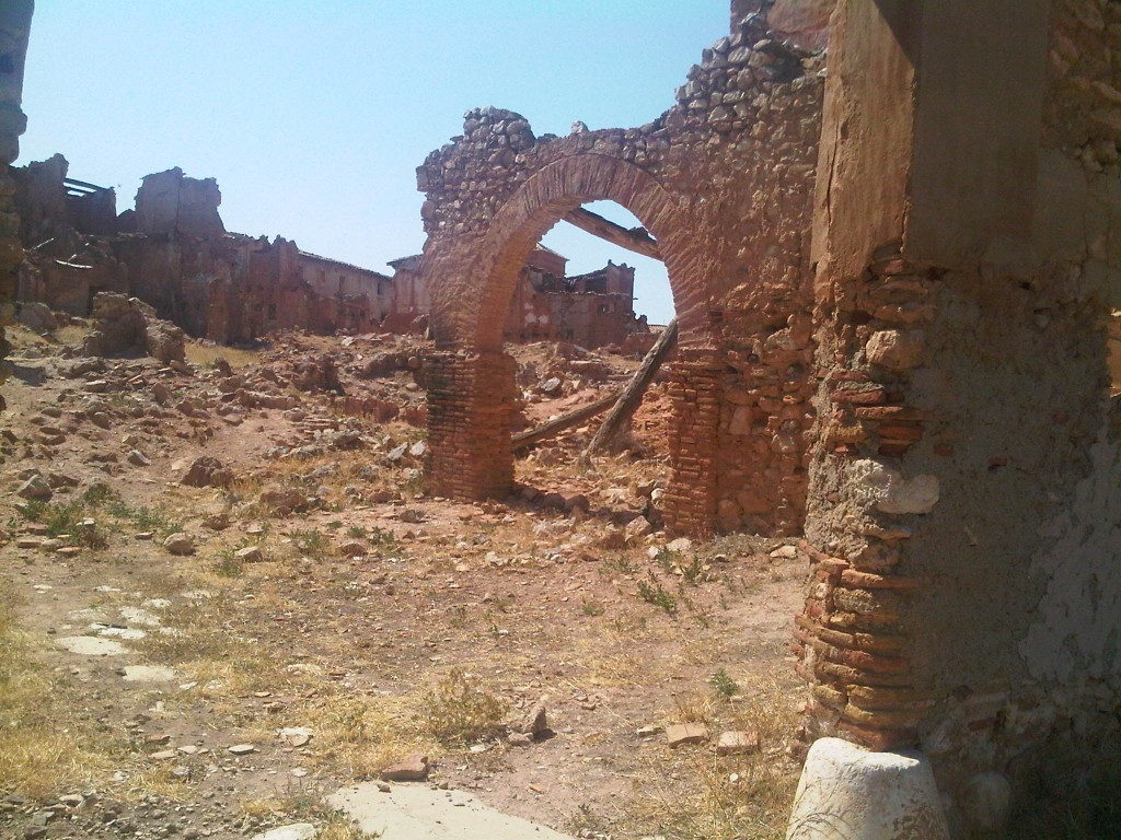 Foto de Belchite (Zaragoza), España