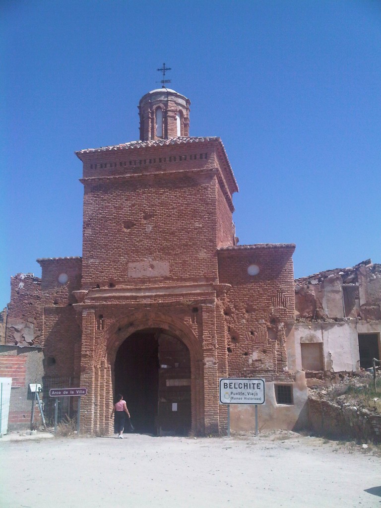 Foto de Belchite (Zaragoza), España