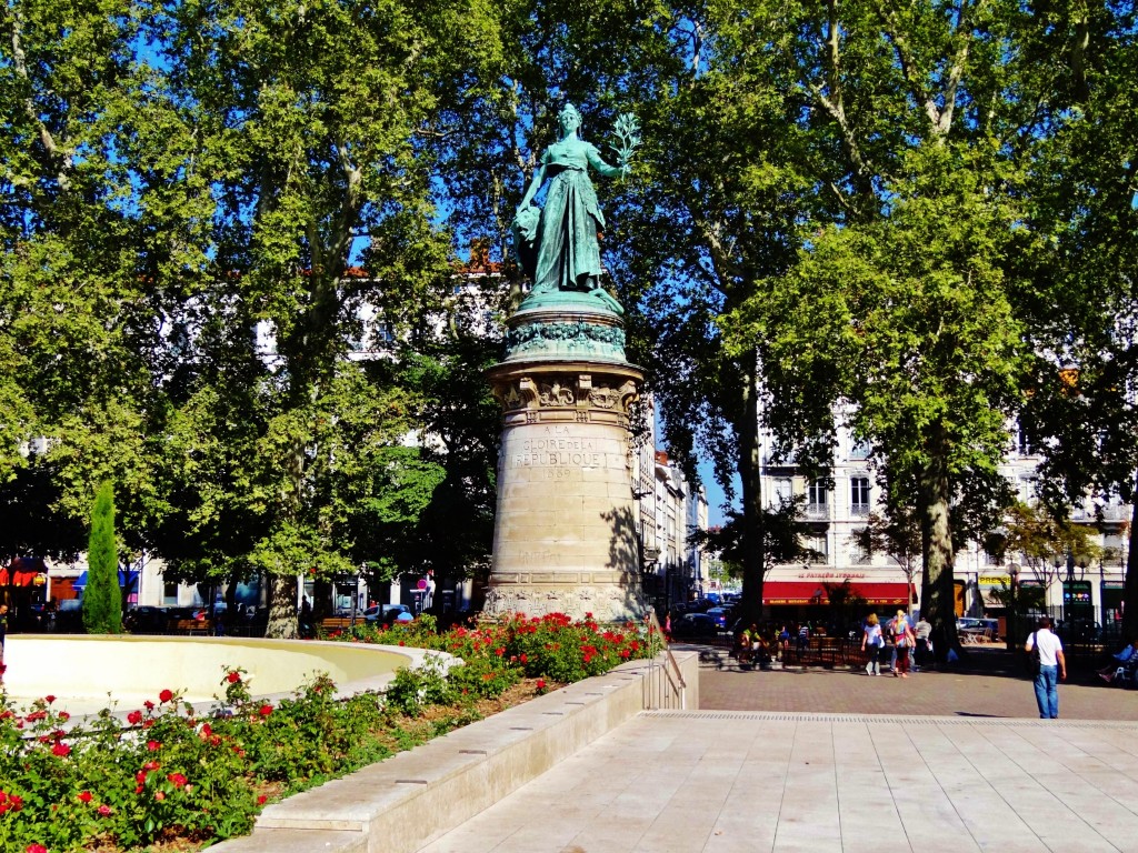 Foto: Statue de la République - Lyon (Rhône-Alpes), Francia
