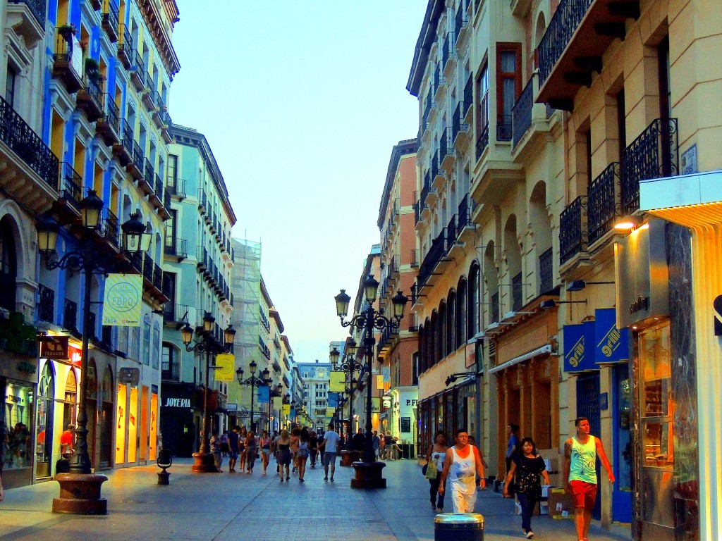 Foto: Calle Alfonso I - Zaragoza (Aragón), España