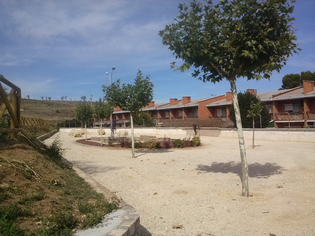 Foto: CALATAYUD Parque de Obras Publicas el dia de su inauguración en Septiembre de 2014 - Calatayud (Zaragoza), España