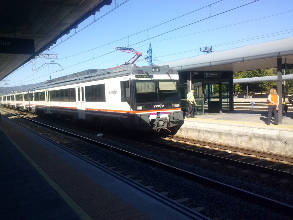 Foto: Estación de Calatayud. Junio 2015 - Calatayud (Zaragoza), España