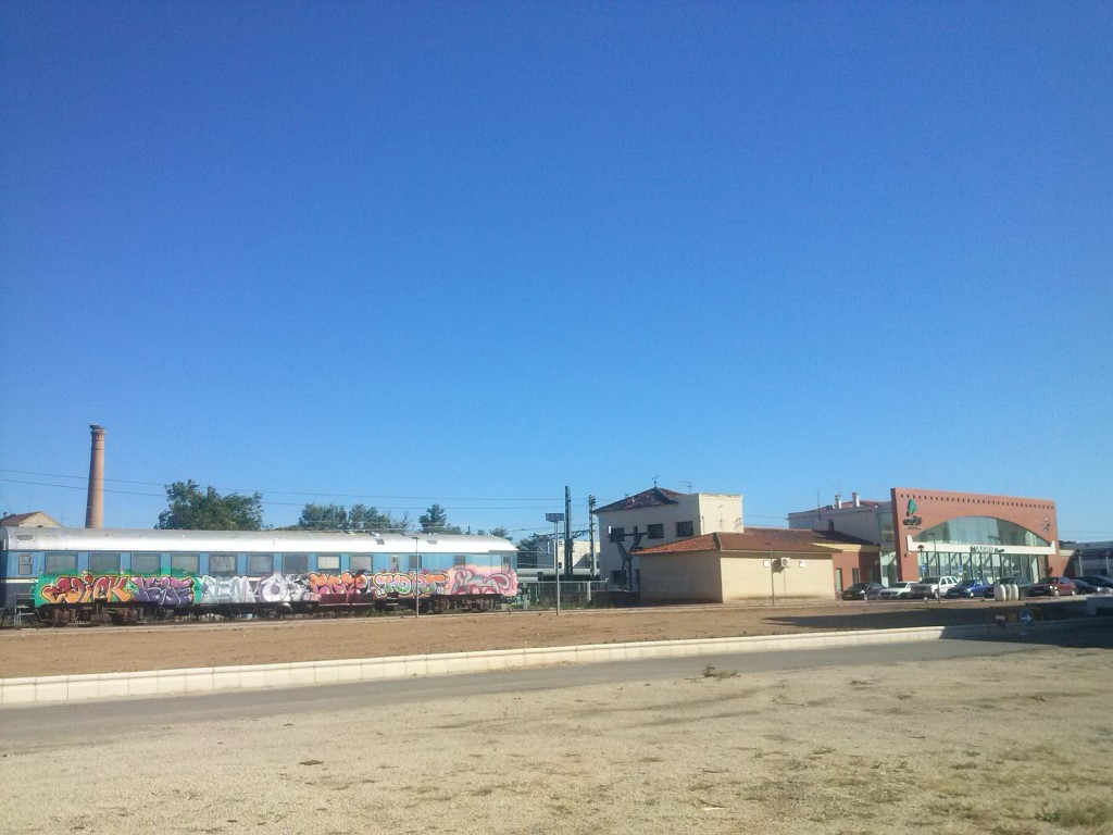 Foto: Estación de Calatayud. Junio 2015 - Calatayud (Zaragoza), España