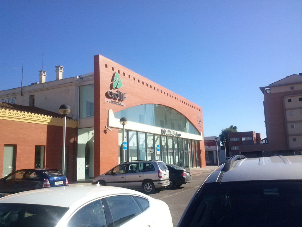 Foto: Estación de Calatayud. Junio 2015 - Calatayud (Zaragoza), España