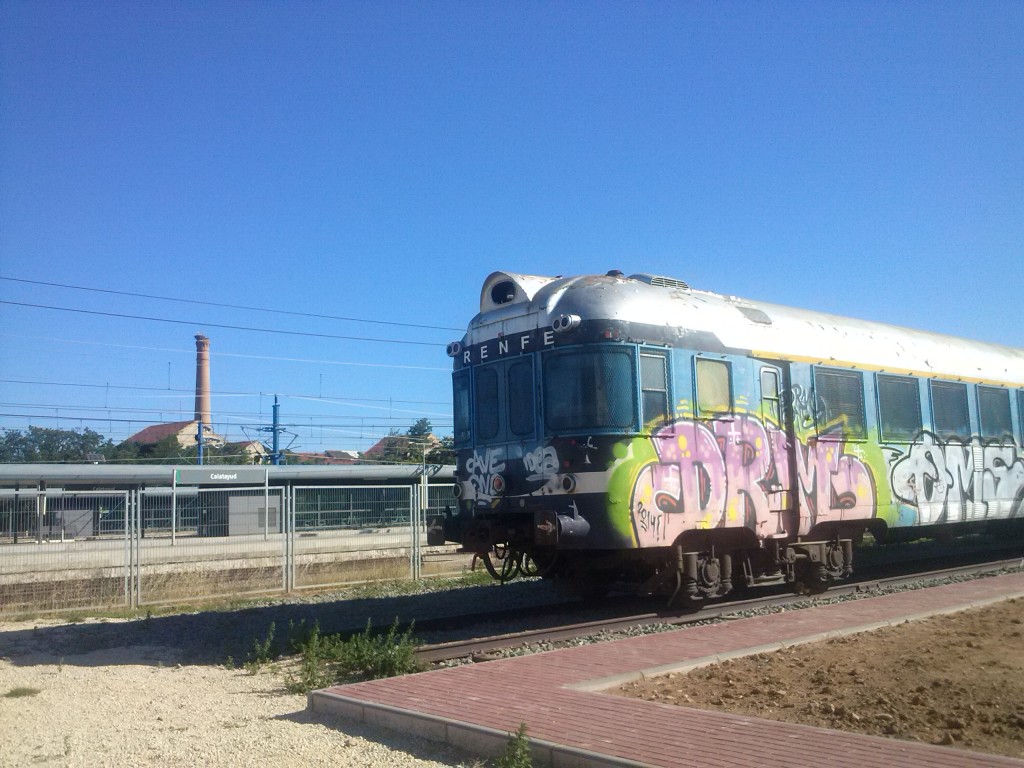 Foto: Estación de Calatayud. Junio 2015 - Calatayud (Zaragoza), España