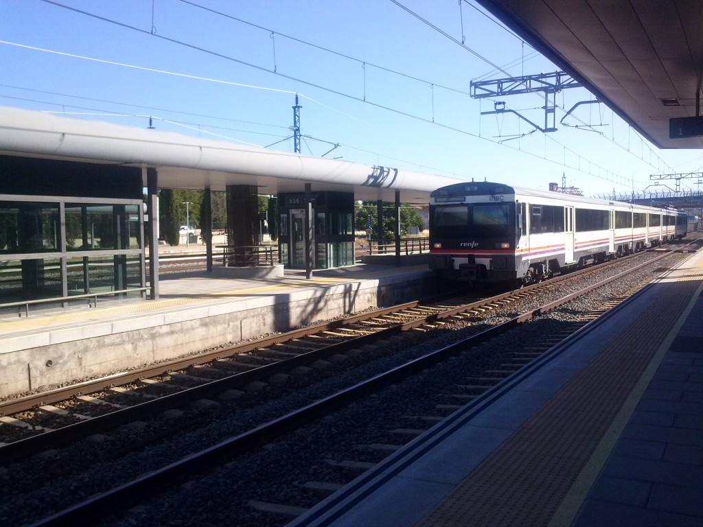 Foto: Estación de Calatayud. Junio 2015 - Calatayud (Zaragoza), España