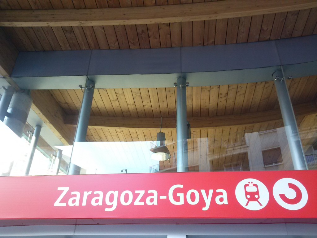 Foto: Estación de Goya 2015 - Zaragoza (Aragón), España