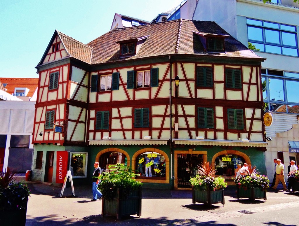 Foto: Quai de la Sinn - Colmar (Alsace), Francia