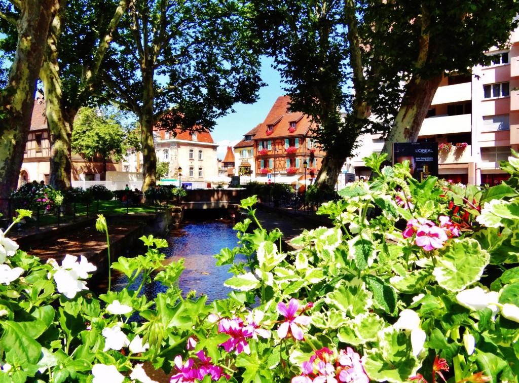 Foto: Quai de la Sinn - Colmar (Alsace), Francia