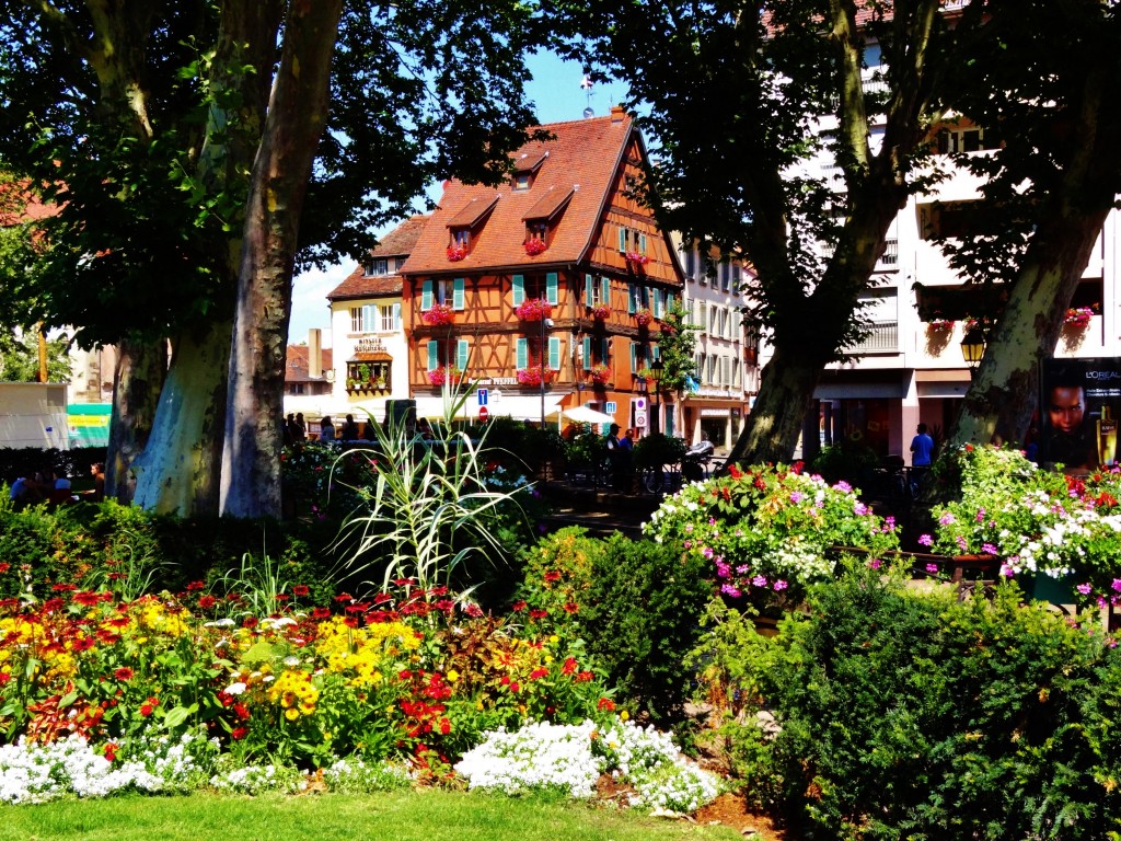 Foto: Quai de la Sinn - Colmar (Alsace), Francia