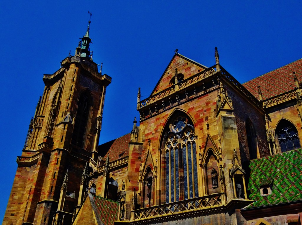 Foto: Collégiale Saint-Martin de Colmar - Colmar (Alsace), Francia