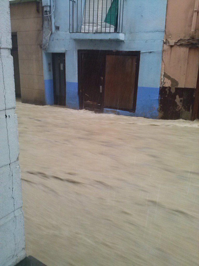 Foto: Gran tormenta del 2 de julio de 2014 - Calatayud (Zaragoza), España