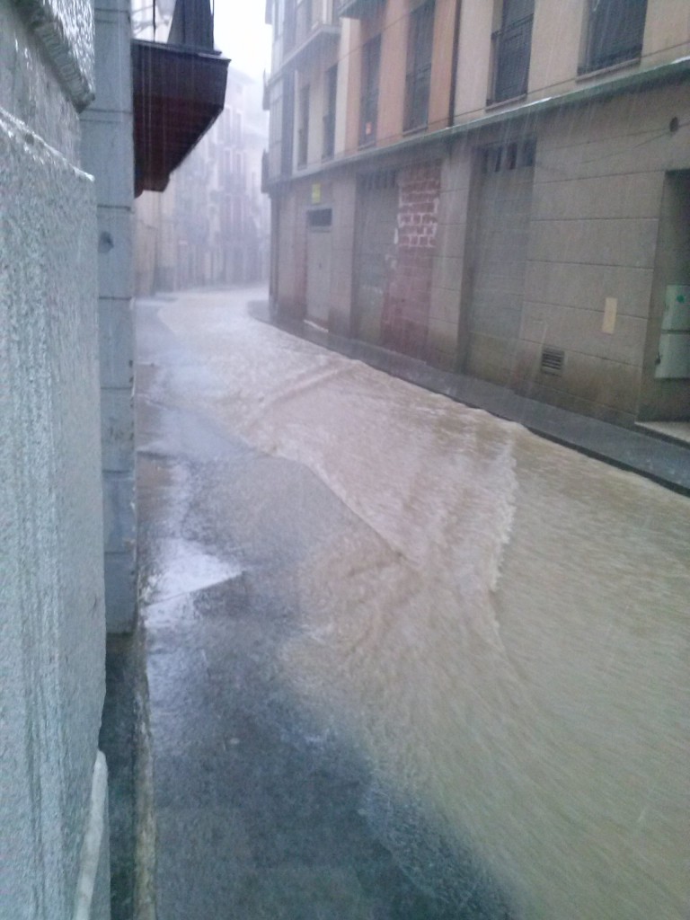 Foto: Gran tormenta del 2 de julio de 2014 - Calatayud (Zaragoza), España