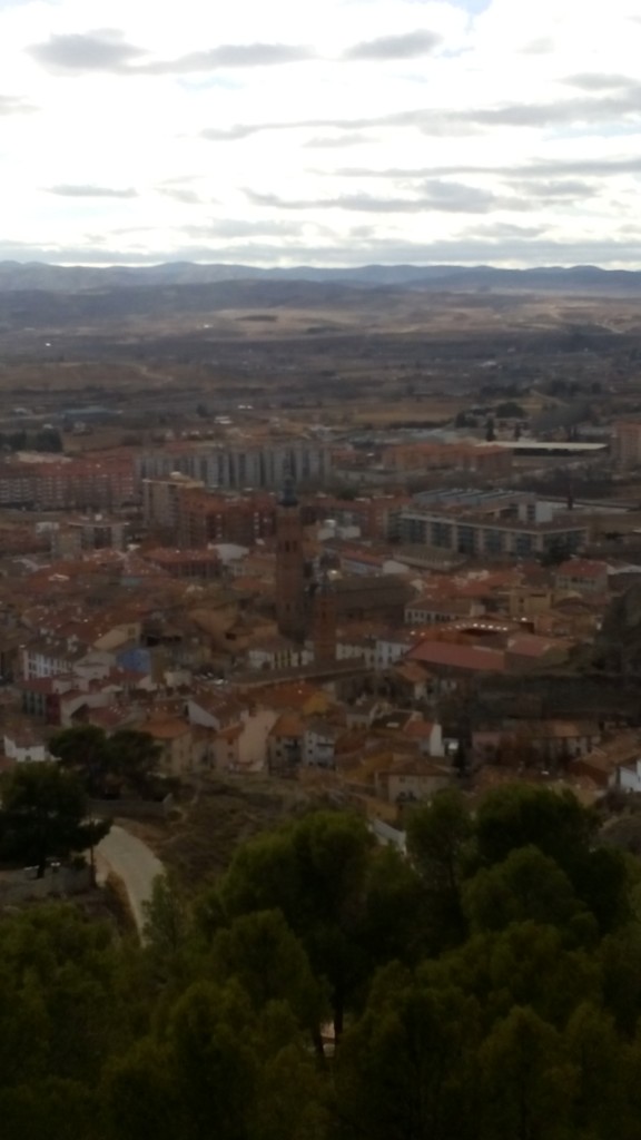 Foto: Vista desde el castillo mayor - Calatayud (Zaragoza), España