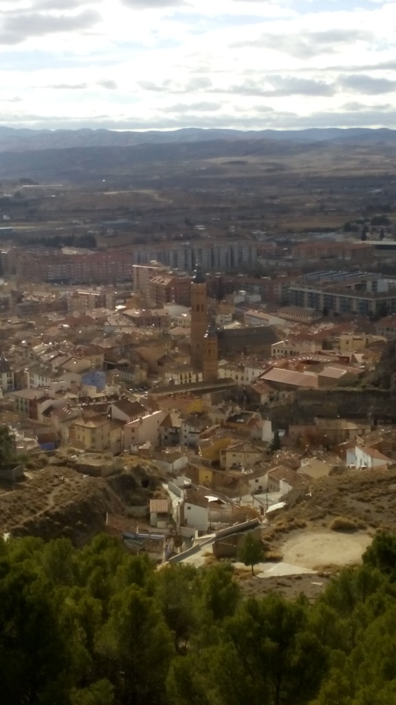 Foto: Vista desde el castillo mayor - Calatayud (Zaragoza), España