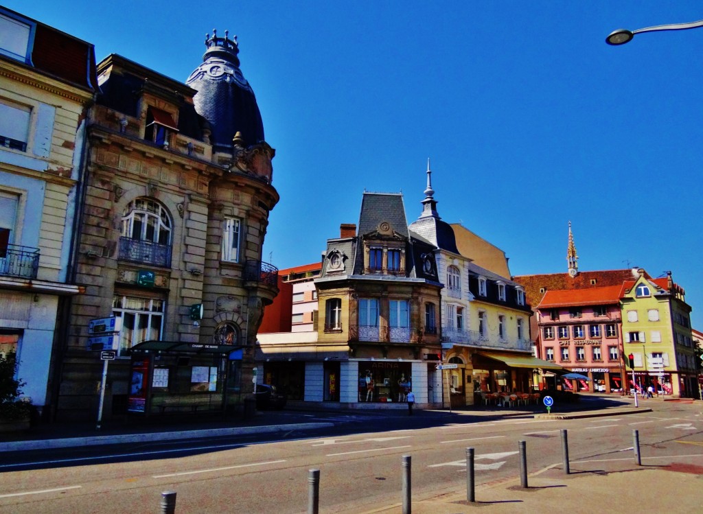 Foto: Avenue de la République - Colmar (Alsace), Francia