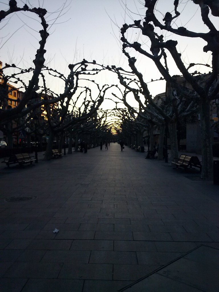 Foto: Paseo Cortes de Aragón - Calatayud (Zaragoza), España