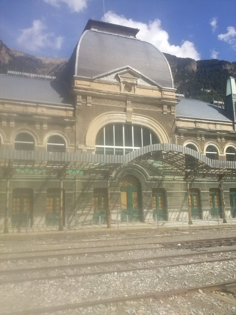Foto: La estación de Canfranc en 2014 - Canfranc (Huesca), España