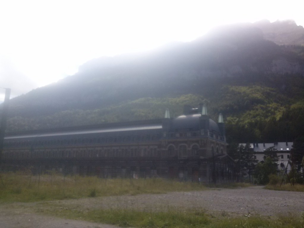 Foto: La estación de Canfranc en 2014 - Canfranc (Huesca), España