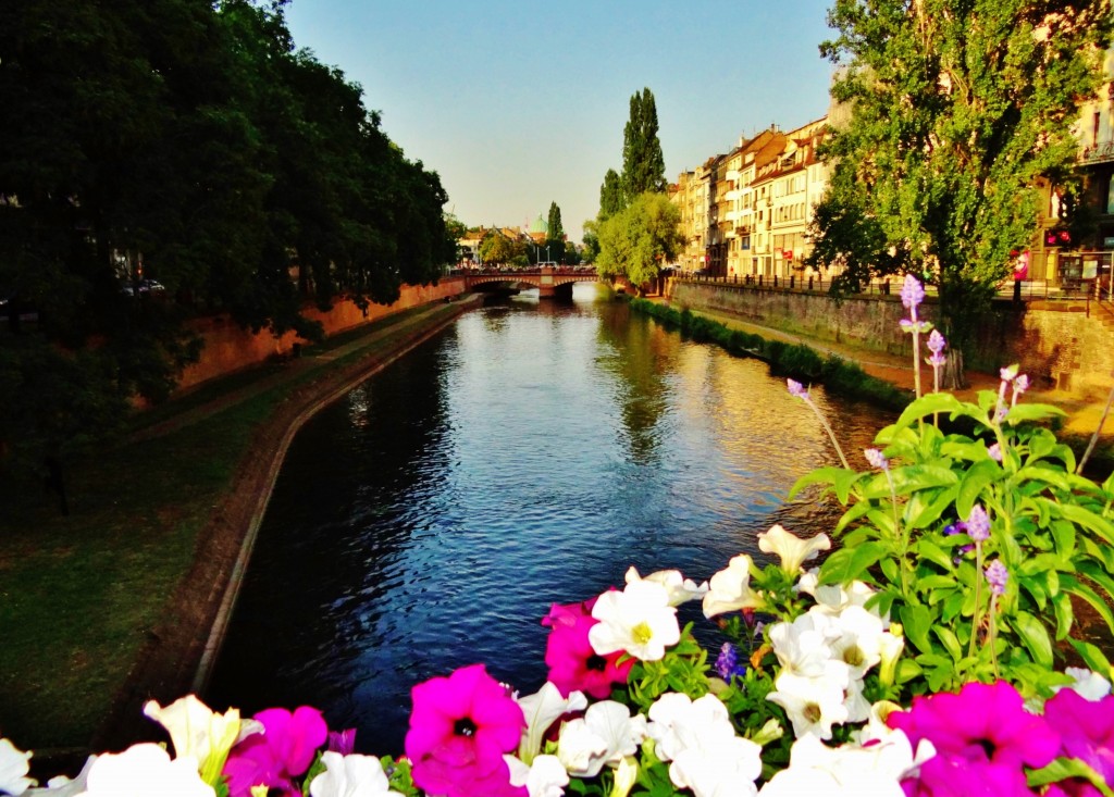 Foto: Canal du Faux-Rempart - Strasbourg (Alsace), Francia