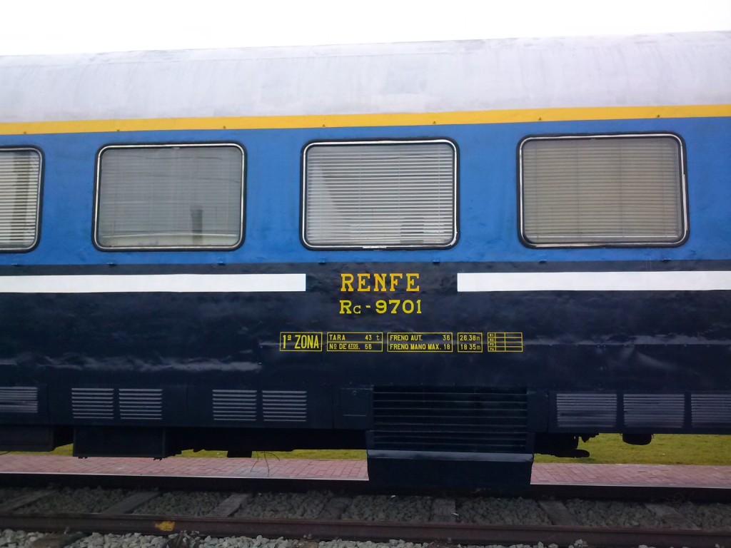 Foto: Restauración del TER 597-001-7 - Calatayud (Zaragoza), España