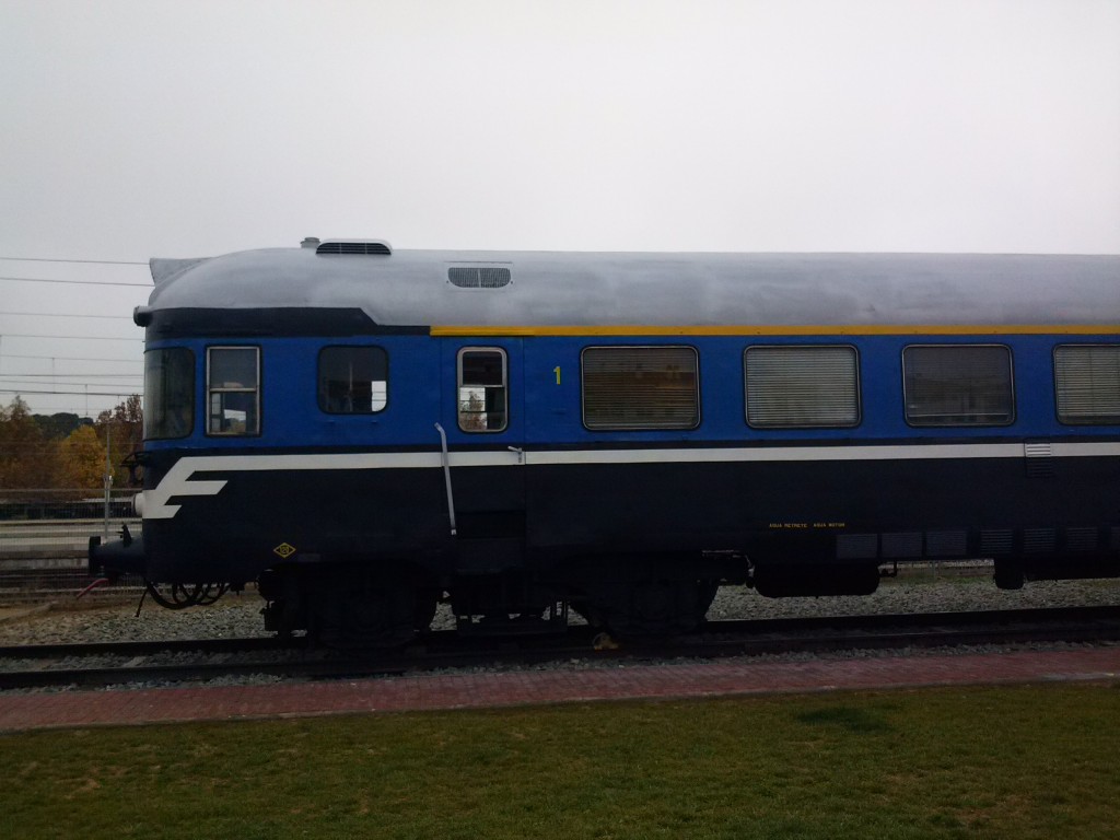 Foto: Restauración del TER 597-001-7 - Calatayud (Zaragoza), España