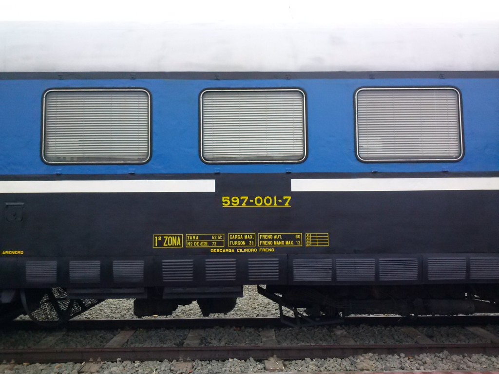 Foto: Restauración del TER 597-001-7 - Calatayud (Zaragoza), España