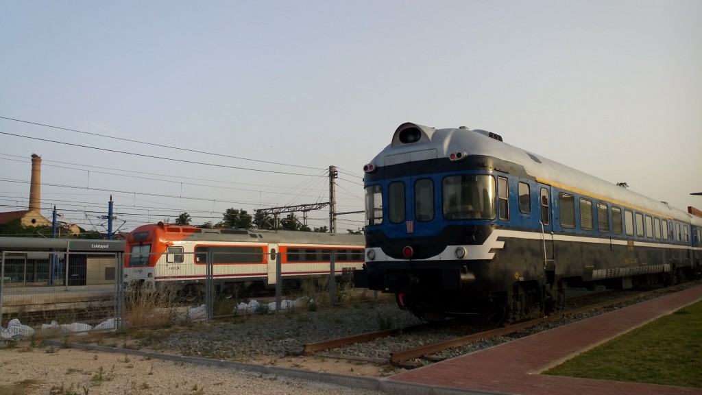 Foto: Restauración del TER 597-001-7 - Calatayud (Zaragoza), España