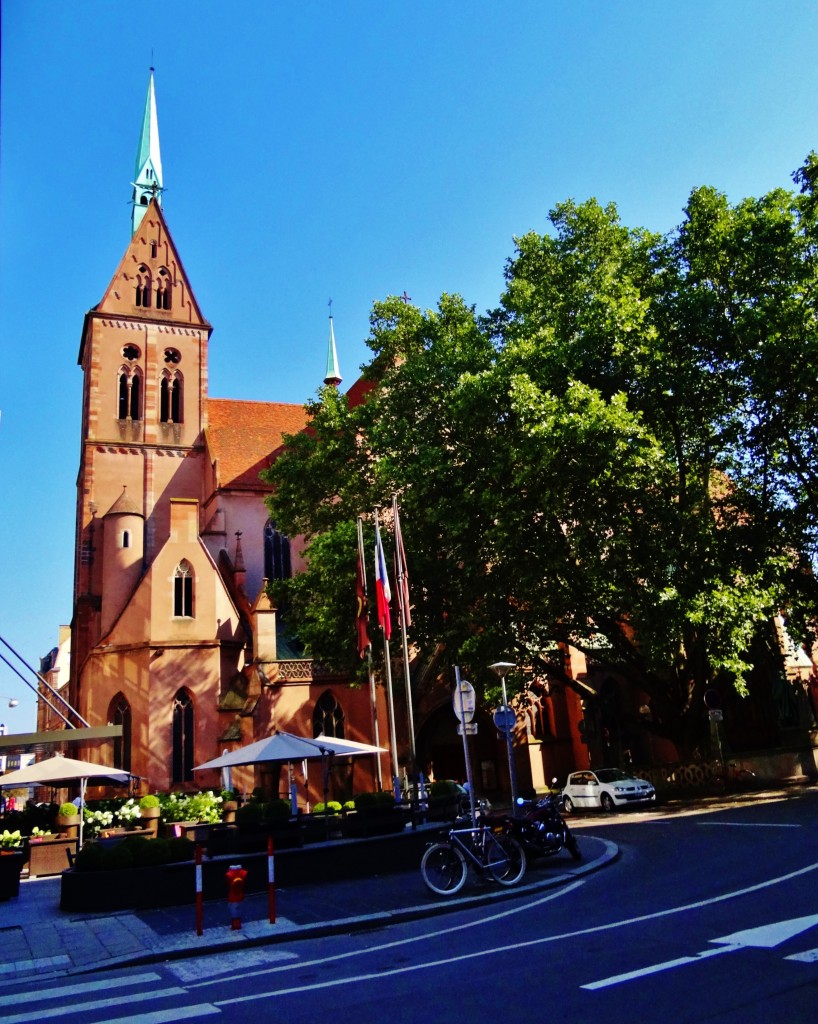 Foto: Église Saint-Pierre-le-Jeune de Strasbourg - Strasbourg (Alsace), Francia