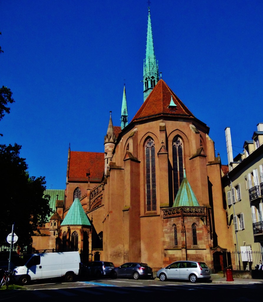 Foto: Église Saint-Pierre-le-Jeune de Strasbourg - Strasbourg (Alsace), Francia