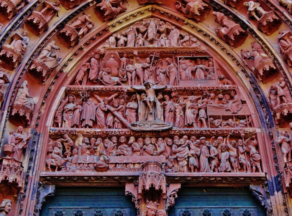 Foto: Cathédrale Notre-Dame de Strasbourg - Strasbourg (Alsace), Francia