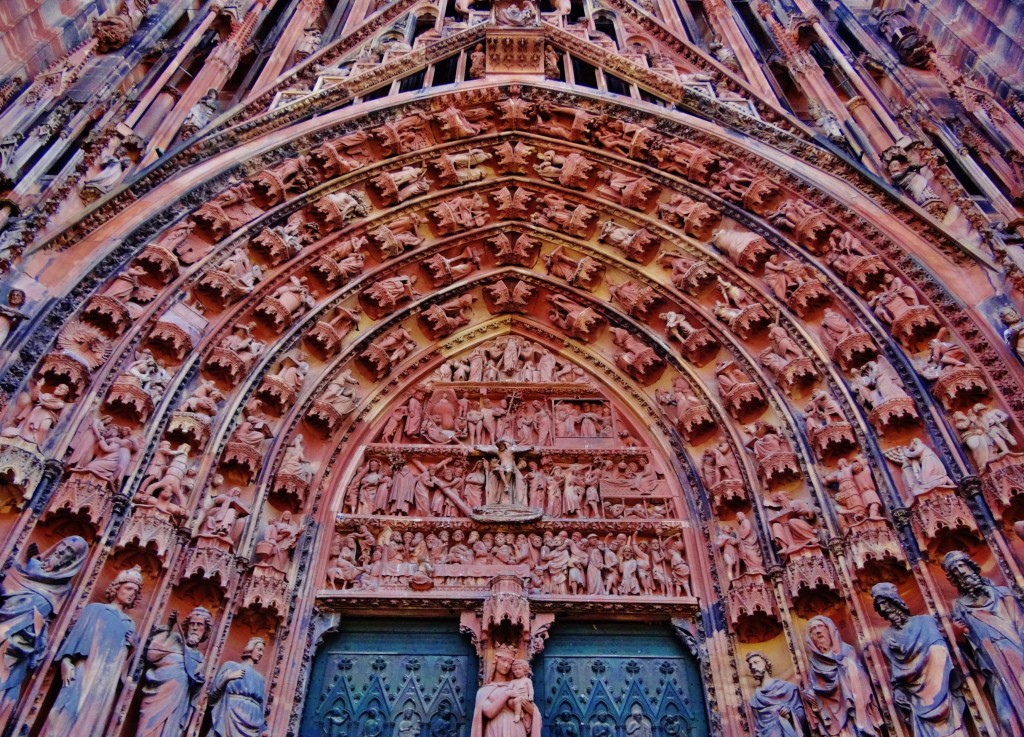 Foto: Cathédrale Notre-Dame de Strasbourg - Strasbourg (Alsace), Francia