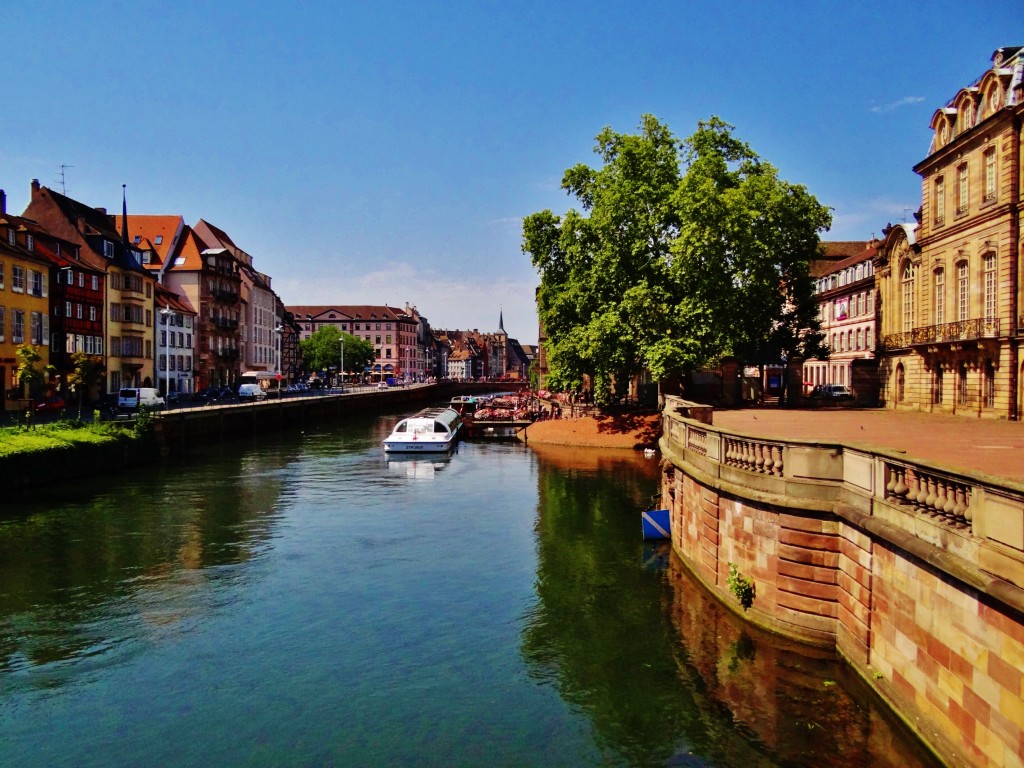 Foto: Río Ill - Strasbourg (Alsace), Francia